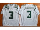 Oregon Ducks #3 Vernon Adams Jr. White Limited College Football Jersey