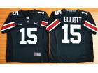 Ohio State Buckeyes #15 Ezekiel Elliott Black 