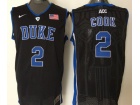 Duke Blue Devils #2 Quinn Cook Black 