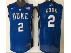 Duke Blue Devils #2 Quinn Cook Blue 