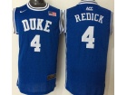 Duke Blue Devils #4 JJ Redick Blue College Basketball Jerseys