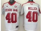 Texas A&M Aggies #40 Von Miller White College Football Jersey