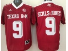 Texas A&M Aggies #9 Ricky Seals-Jones Red College Football Jersey