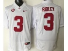 Alabama Crimson #3 Calvin Ridley White Diamond Quest College Football Jerseys