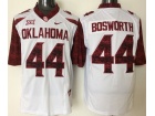 Oklahoma Sooners #44 Brian Bosworth White College Football Jerseys