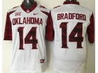 Oklahoma Sooners #14 Sam Bradford White College Football Jerseys