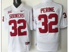 2016 Oklahoma Sooners #32 Samaje Perine White College Football Jerseys