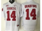 2016 Oklahoma Sooners #14 Sam Bradford White College Football Jerseys