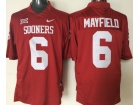 2016 Oklahoma Sooners #6 Baker Mayfield Red College Football Jerseys