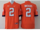 Youth Clemson Tigers #2 Sammy Watkins Orange College Football Jerseys