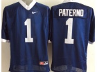 Penn State Nittany Lions #1 Paterno Blue College Football Jerseys