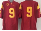 USC Trojans #9 Red Limited College Football Jerseys