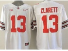 Ohio State Buckeyes #13 Maurice Clarett White Diamond Quest College Football Jerseys