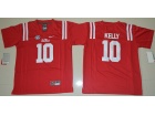 Youth Ole Miss Rebels #10 Chad Kelly Red College Football Jersey