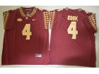 Florida State Seminoles #4 Dalvin Cook Red College Football Jersey