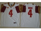 Florida State Seminoles #4 Dalvin Cook White College Football Jersey