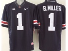 Ohio State Buckeyes #1 Braxton Miller Black Limited College Football Jerseys