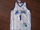 Orlando Magic #1 Penny Hardaway White Star Stitched Basketball Jersey