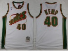 Seattle SuperSonics #40 Shawn Kemp White 1995-96 Hardwood Classic Jerseys