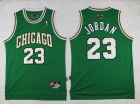 Chicago Bulls #23 Michael Jordan Green Stitched Basketball Jersey