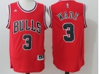 Chicago Bulls #3 Dwyane Wade Red Stitched Basketball Jersey