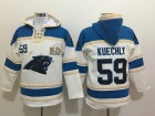 Carolina Panthers #59 Luke Kuechly White 50th Nike NFL Pullover Hoodie