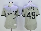 Chicago White Sox #49 Chris Sale Gray Flex Base Jerseys