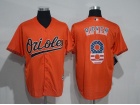 Baltimore Orioles #8 Cal Ripken Orange USA Flag Cool Base Jerseys