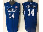 Duke Blue Devils #14 Brandon Ingram Blue 