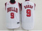 Chicago Bulls #9 Rajon Rondo White Stitched Basketball Jersey