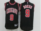 Chicago Bulls #9 Rajon Rondo Black Stitched Basketball Jersey