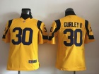 Nike St.Louis Rams #30 Todd Gurley II Yellow Youth Jersey