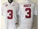 Youth Alabama Crimson Tide #3 Calvin Ridley White College Football Jersey