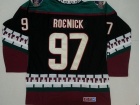 Phoenix Coyotes 1997-98 Vintage Throwback Jerseys #97 Jeremy Roenick Black Coyotes Ice Hockey Jersey