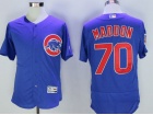 Chicago Cubs #70 Joe Maddon Blue Flexbase Jerseys