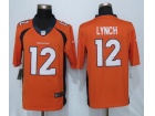 Denver Broncos #12 Paxton Lynch Orange Nike Limited Jerseys