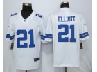 Dallas Cowboys #21 Ezekiel Elliott White Nike Limited Jerseys