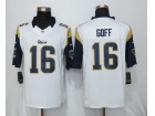 St.Louis Rams #16 Jared Goff White Nike Limited Football Jerseys