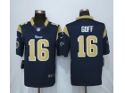 St.Louis Rams #16 Jared Goff Blue Nike Limited Football Jerseys