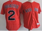 Boston Red Sox #2 Xander Bogaerts Red Flex Base Jerseys