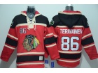 Chicago Blackhawks #86 Teuvo Teravainen Red Hockey Hoodie