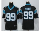 Carolina Panthers #99 Kawann Short Black Nike Limited Jerseys