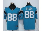 Carolina Panthers #88 Greg Olsen Baby Blue Nike Limited Jerseys