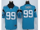 Carolina Panthers #99 Kawann Short Baby Blue Nike Limited Jerseys