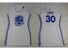 Golden State Warriors #30 Stephen Curry White Women NBA Jerseys