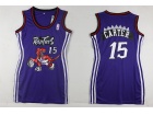 Toronto Raptors #15 Vince Carter Purple Women NBA Basketball Jerseys