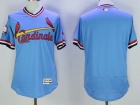 St. Louis Cardinals Blank Blue Pullover Flex Base Jerseys