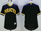 Pittsburgh Pirates Blank Black Pullover Flex Base Jerseys