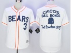 The Bad News Bears #3 White Baseball Jersey