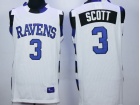 One Tree Hill Ravens #3 Lucas Scott White Basketball Jersey